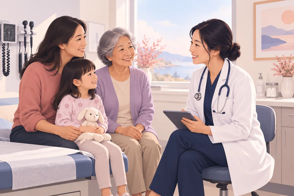 Family Medicine department illustration