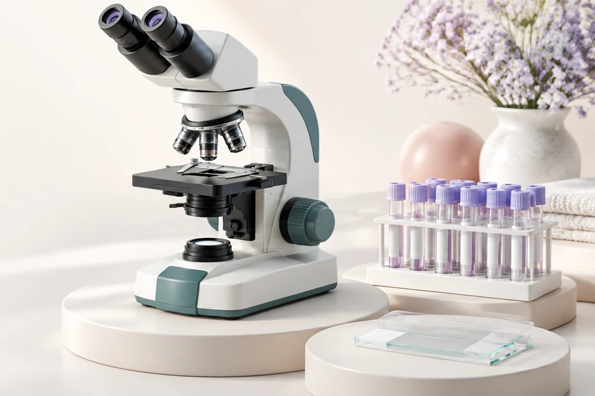 Lab Testing department illustration