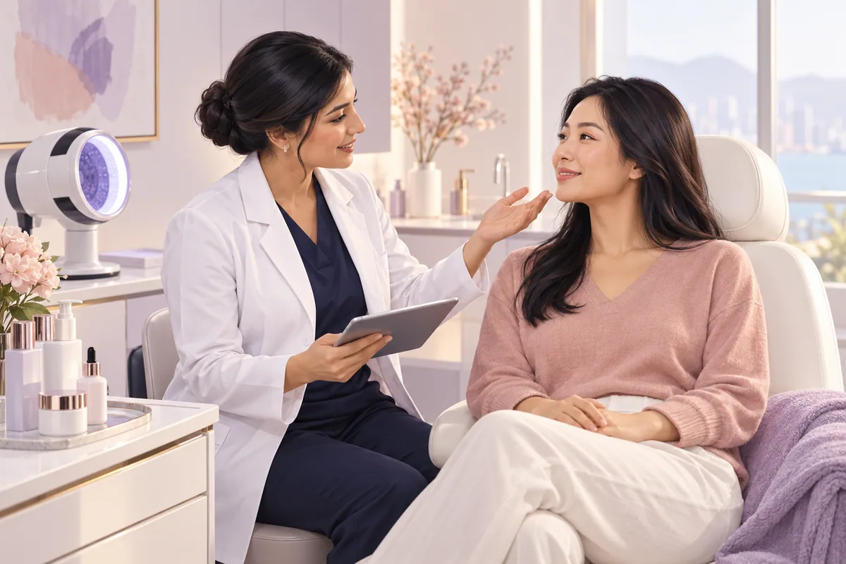 Medical Aesthetics department illustration