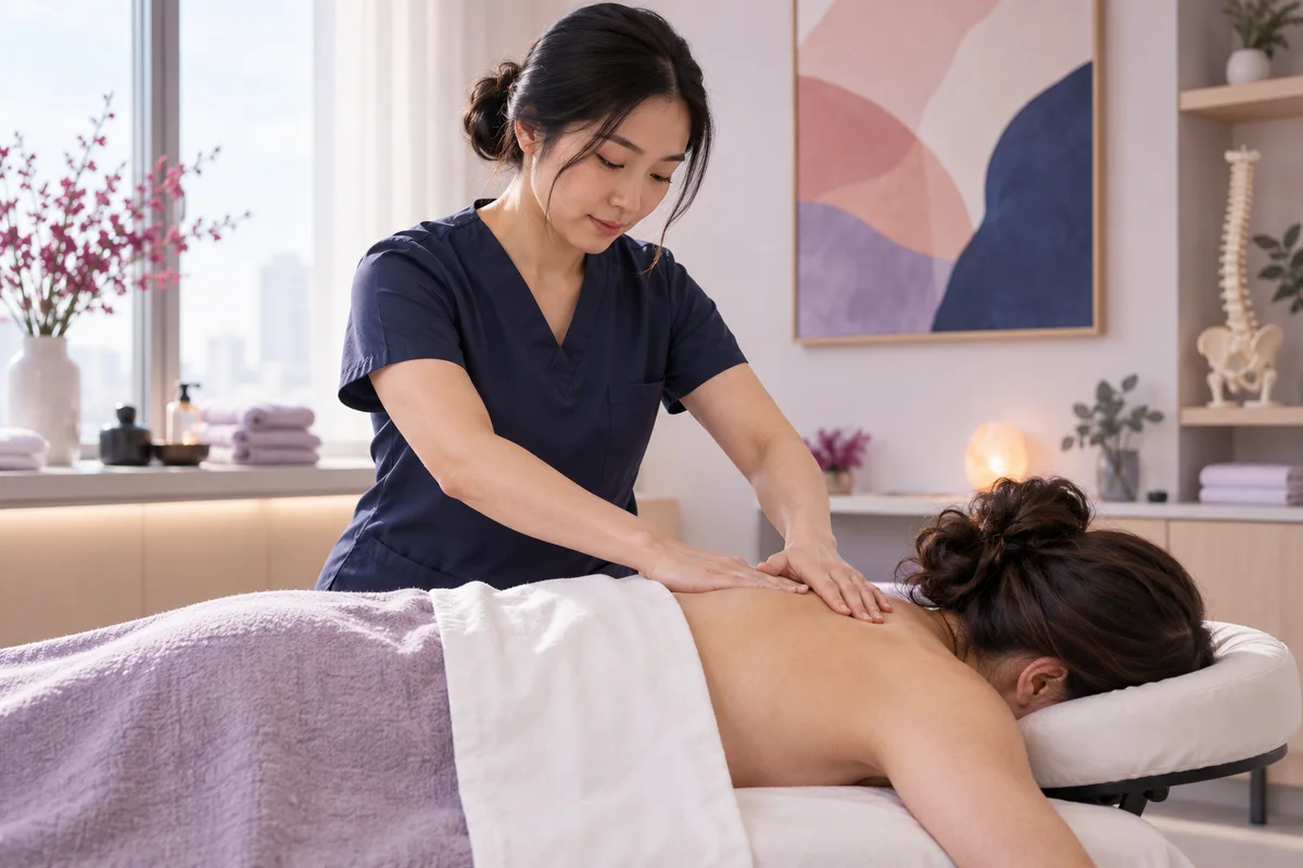 Registered Massage Therapy department illustration